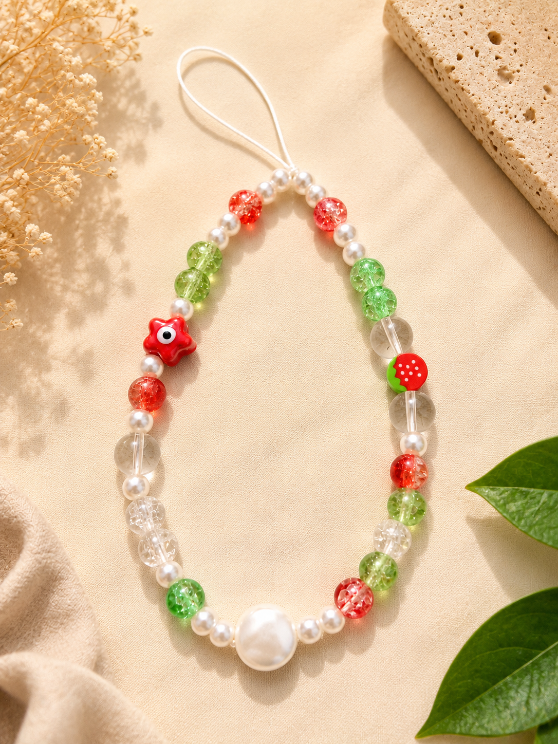 Strawberry Phone Charm