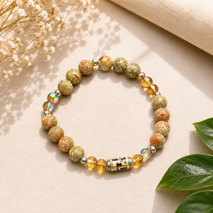 Natural Earth Stone Bracelet