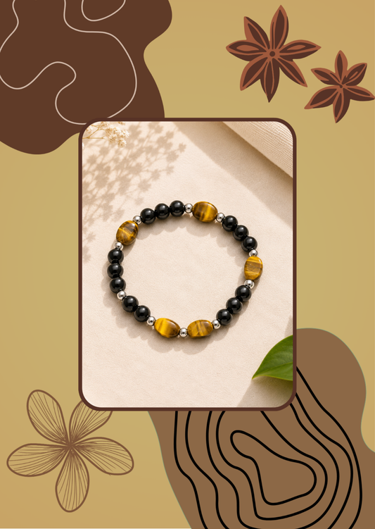 Tiger Eye Natural Stone Bracelet